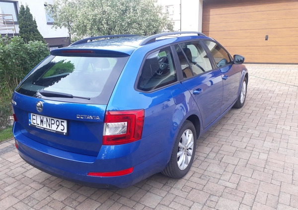 Skoda Octavia cena 44250 przebieg: 208000, rok produkcji 2014 z Kańczuga małe 37